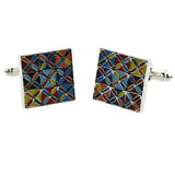 Multicolor Square CUFFLINKS for Shirt J1002