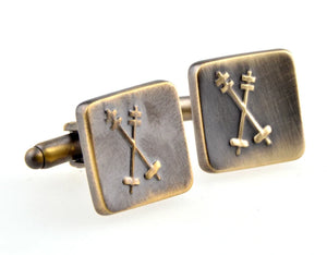Men's Square Tool Cuff Links for Shirt J1076