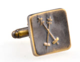 Men's Square Tool Cuff Links for Shirt J1076