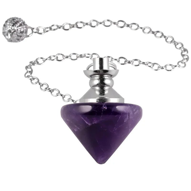 Crystal Quartz Dowsing Pendulum for Divination