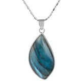 Labradorite Healing Crystal Pendant for Necklace Charms Jewelry