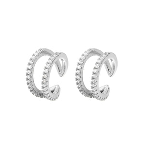 SVE2 Circle Ear Brinco Pendientes