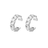 SVE2 Circle Ear Brinco Pendientes