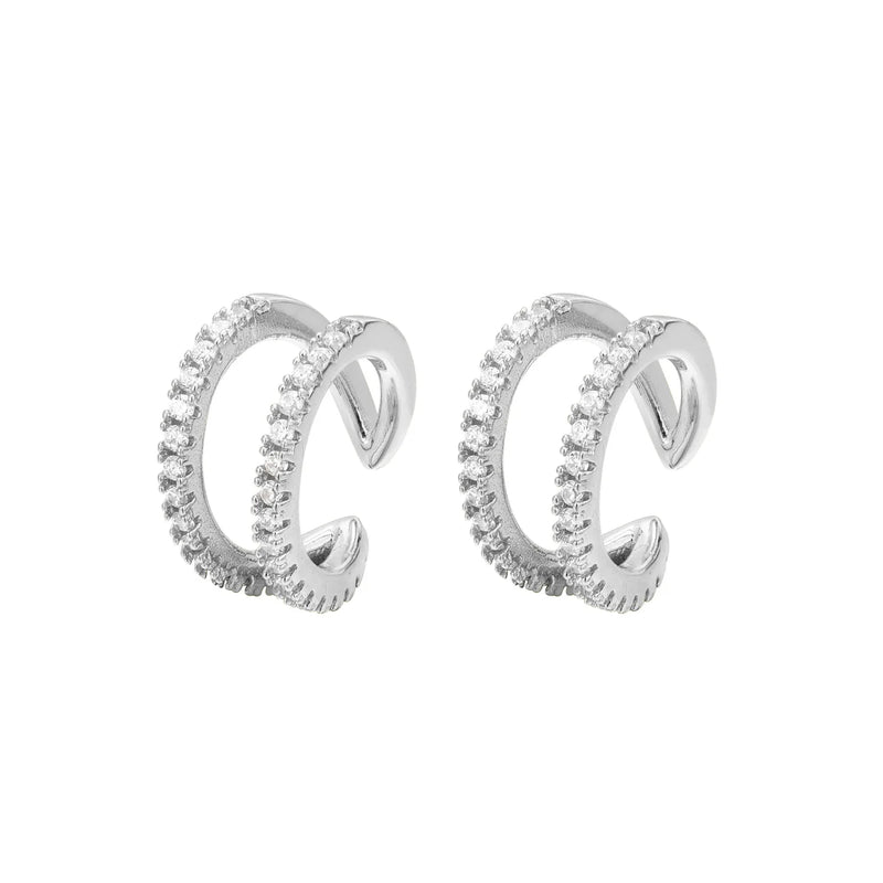 SVE2 Circle Ear Brinco Pendientes