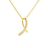 SVN2 Steel Necklace Women Love Double-sided Wear Plated Chain Girls