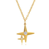 SVN2 Steel Necklace Women Love Double-sided Wear Plated Chain Girls