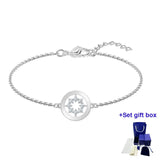 High Jewelry Bracelet with Crystal Circle in Gift Box