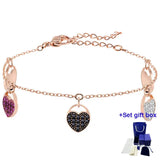 High Jewelry Bracelet, Multi-colored, Rose plating