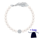 High Jewelry Pearl Bracelet, White, Gift Box