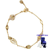 High Jewelry Bracelet Tower Graceful Crystal M Bracelet Gift Box
