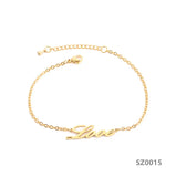Love Heart Charm Bracelet for Women Engagement