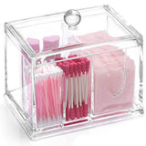 Acrylic Makeup Organizer with 4 Sections