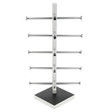 5-Layer Wooden Sunglasses Display Stand