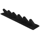 6 Finger Velvet Jewelry Ring Display Stand Holder Organizer