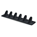 6 Finger Velvet Jewelry Ring Display Stand Holder Organizer