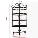 Metal 144 Holes Earring Holder Jewelry Stand Display Rack