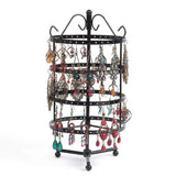 Metal 144 Holes Earring Holder Jewelry Stand Display Rack