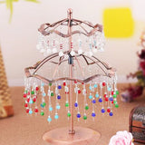 European Princess Jewelry Showcase Umbrella Nacklace Storage Rack