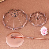 European Princess Jewelry Showcase Umbrella Nacklace Storage Rack