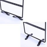 Earrings Holder Rack Jewelry Display Organizer Stand Metal 48 Holes