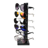 6-Pair Sunglasses Eye Glasses Frame Rack Countertop Display Stand Holder