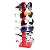 6 Pair Red Sunglasses Eye Glasses Rack Display Stand