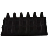 Velvet Hanging Jewelry Tower 12 Finger Ring Display