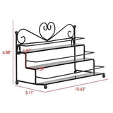 3Layer Nail Polish Holder Lipstick Storage Shelf Rack