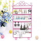 48 Holes Metal Earrings Holder Stand Rack