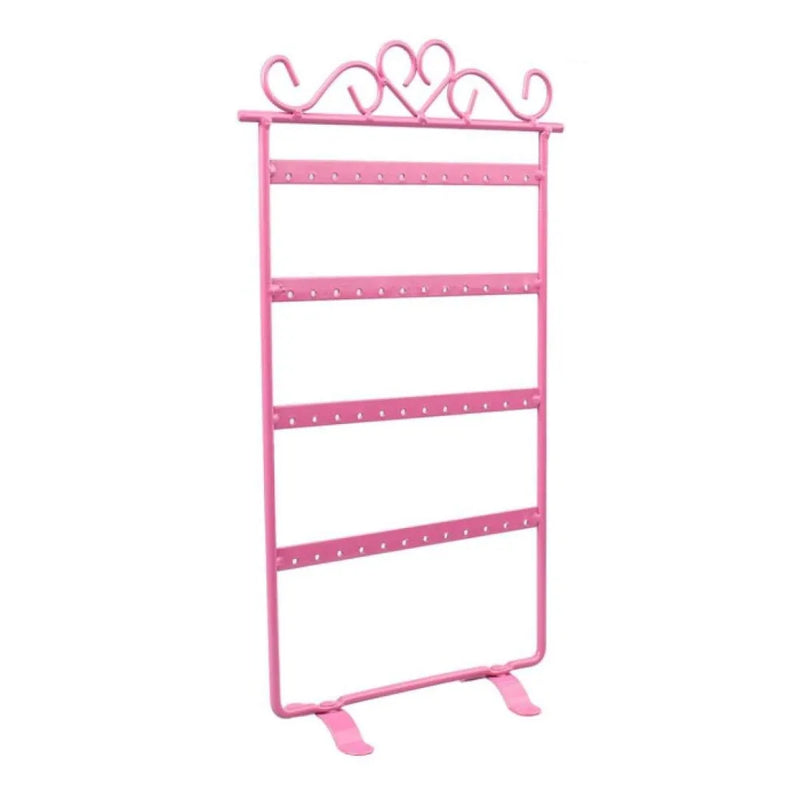48 Holes Metal Earrings Holder Stand Rack
