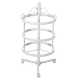 Rotating Earring Holder Showcase Jewelry Organizer Display Stand