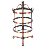 Rotating Earring Holder Showcase Jewelry Organizer Display Stand