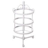 Rotating Earring Holder Showcase Jewelry Organizer Display Stand
