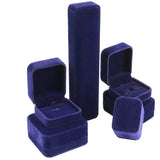 Velvet Jewelry Box Set 6 Pieces Necklace Bracelet Bangle Earring Ring Case