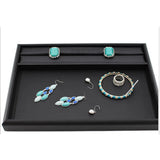 Velvet/PU Small Jewelry Storage Multifunction Display Tray