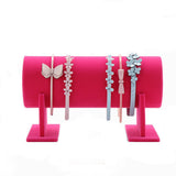 Velvet Headband Hair Hoop Holder Display Stand Rack Organizer