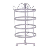 Metal Rotating Spin Table Earring Holder Jewelry Display Rack