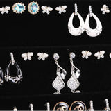 Velvet Tray Earrings Organizer Jewelry Holder Storage Showcase Display