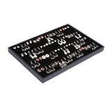 Velvet Tray Earrings Organizer Jewelry Holder Storage Showcase Display
