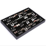 Velvet Tray Earrings Organizer Jewelry Holder Storage Showcase Display