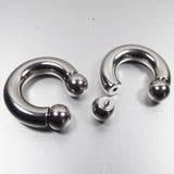 2PCS Stainless Steel BCR Nose Ring CBR Body Jewelry