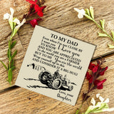 Personalized Daughter To My Dad Name Pendant