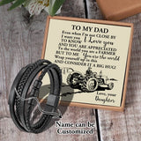 Personalized Daughter To My Dad Name Pendant