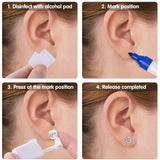 Disposable Ear Piercing Gun Kit with Studs Set