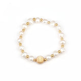 St. Benedict Rosary Pearl Bracelet for Women - Catholic Exorcism Jewelry