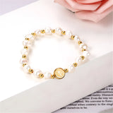 St. Benedict Rosary Pearl Bracelet for Women - Catholic Exorcism Jewelry