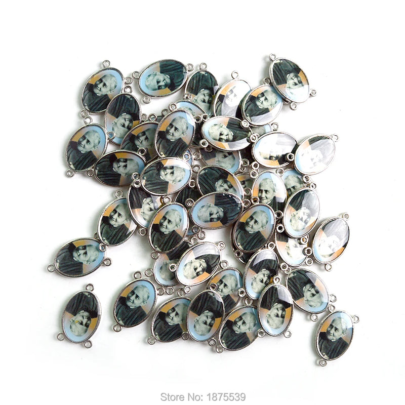 Saint Luisa Rosary Centerpiece Medal