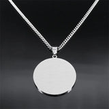 St. Michael Protect Us Pendant Necklace Archangel Long Necklaces