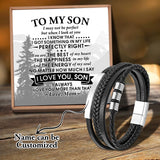 Customized Son's Name Bracelet