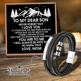 Personalized Son's Name Woven Bracelet